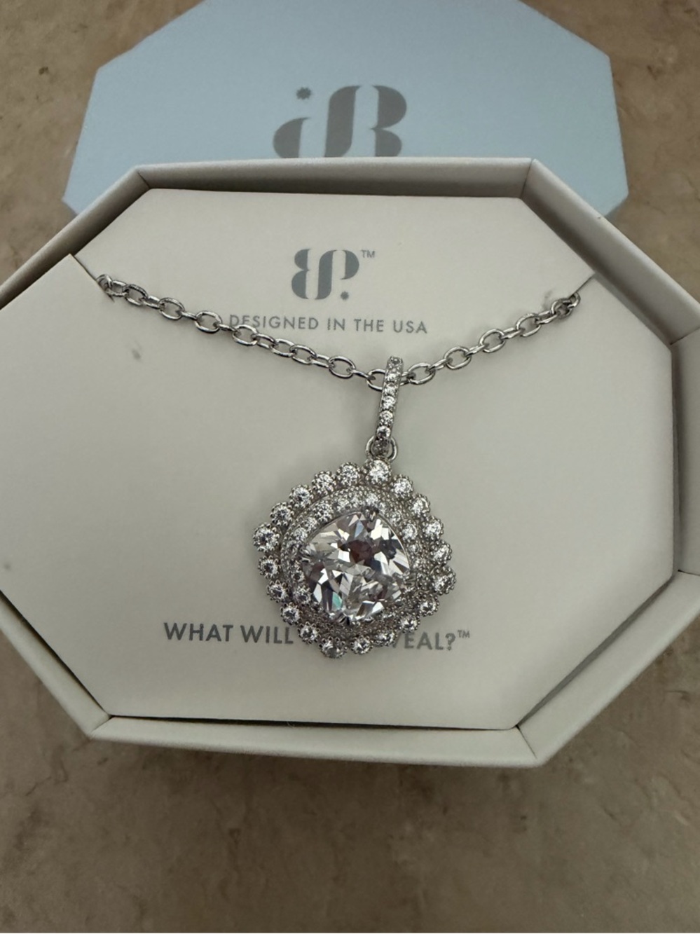 BP OG Unicorn Diamond CZ Necklace